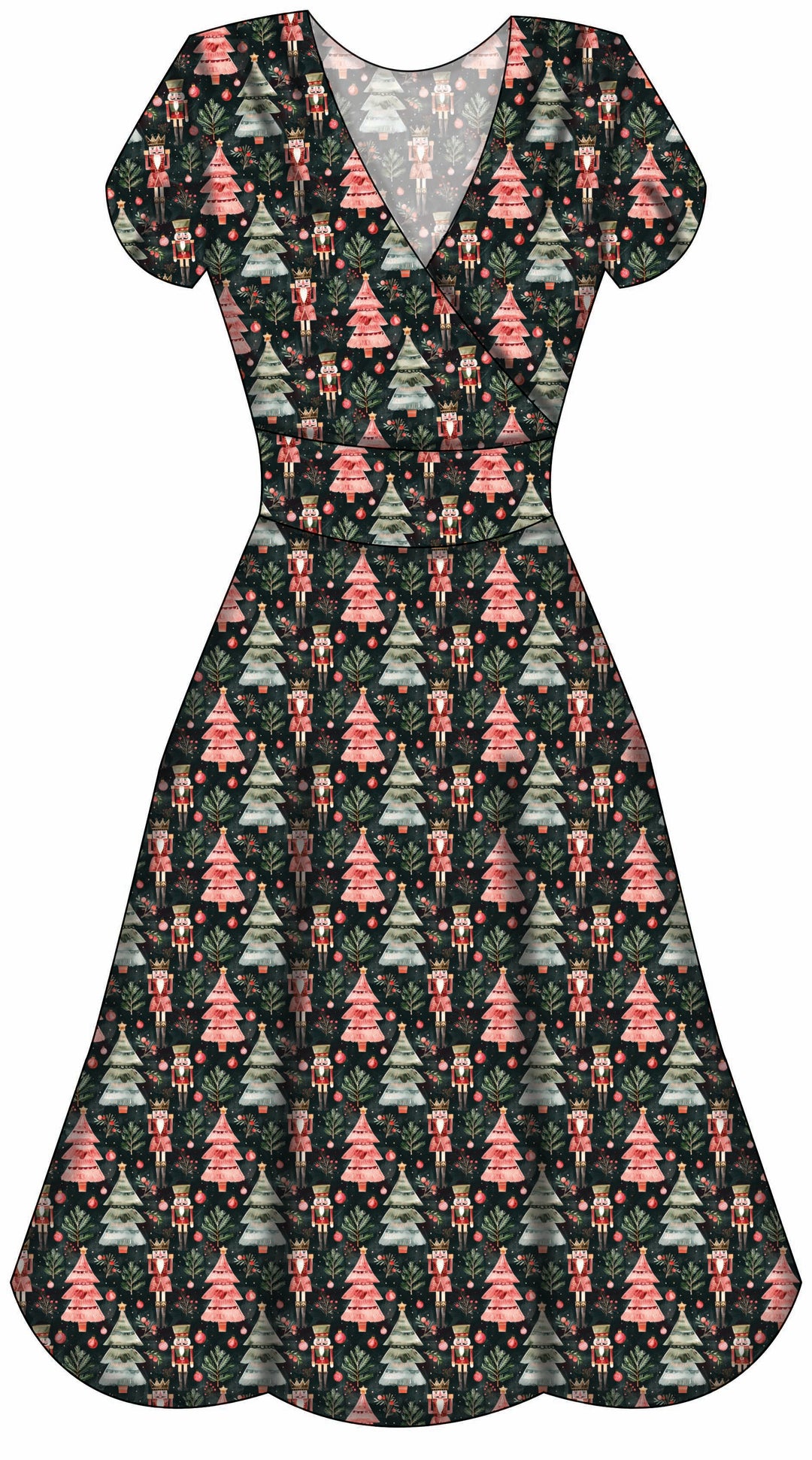 Mimi Swing Dress - Christmas Nutcracker - Preorder for dispatch 28th of October