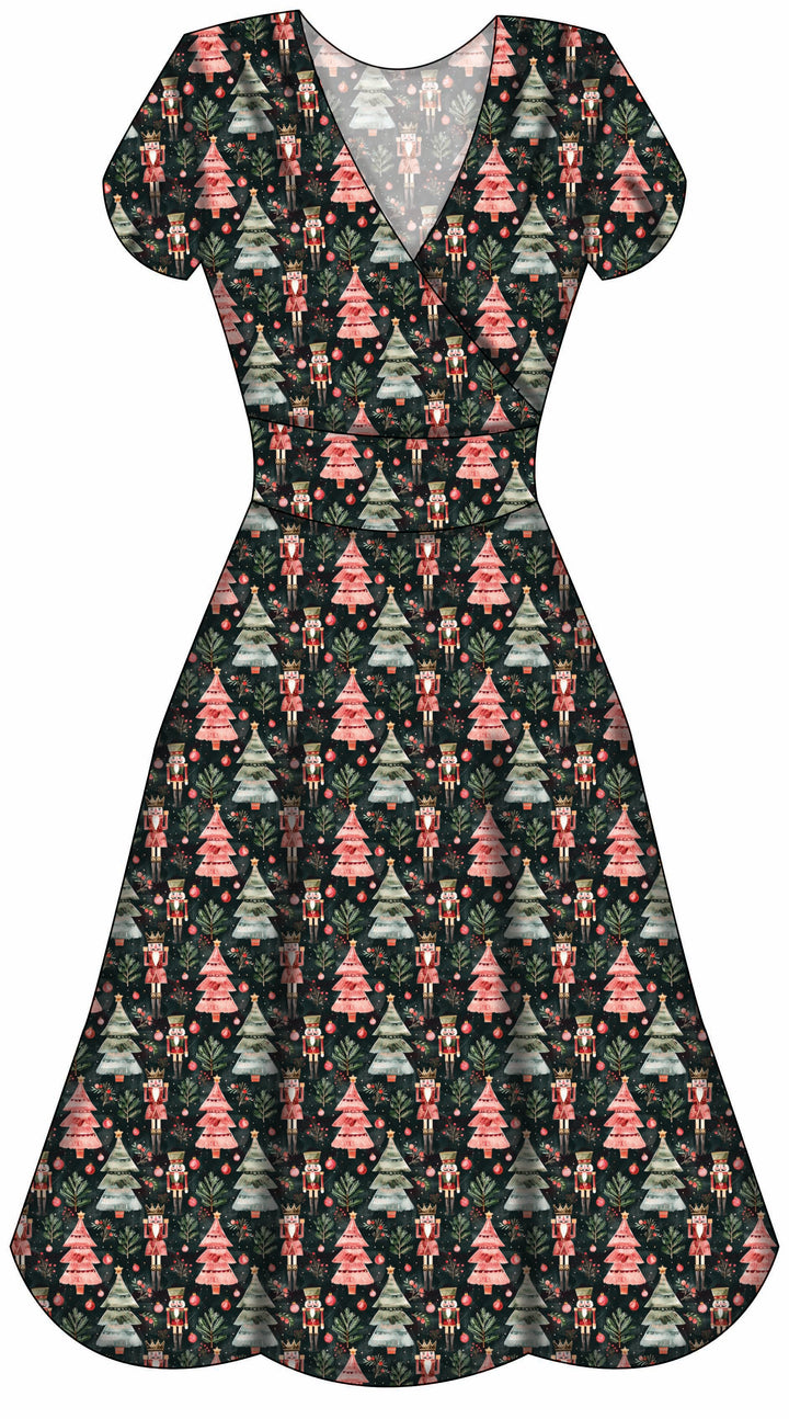 Mimi Swing Dress - Christmas Nutcracker - Preorder for dispatch 28th of October