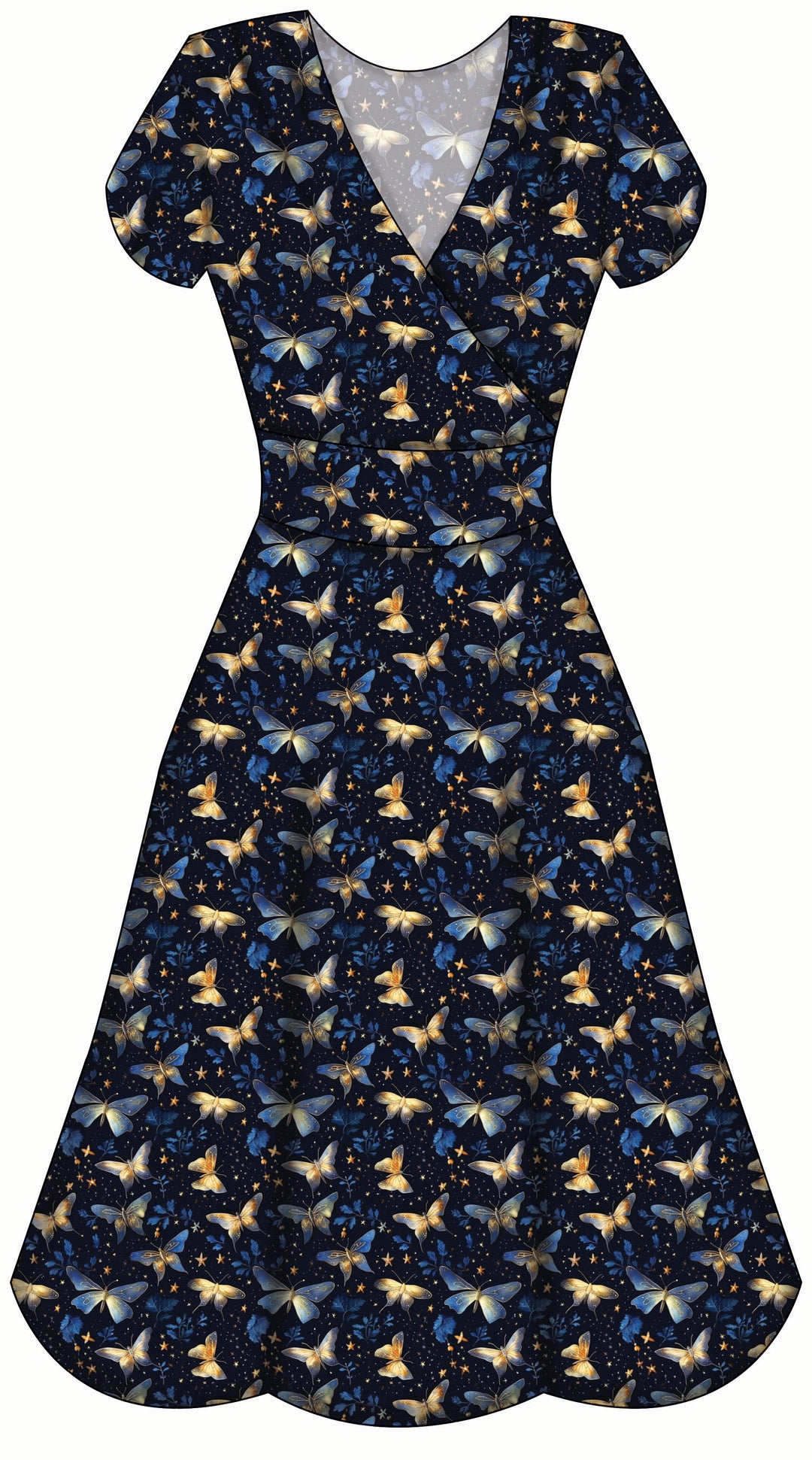 Mimi Swing Dress - Twilight Flutter - Preorder for dispatch 9th September