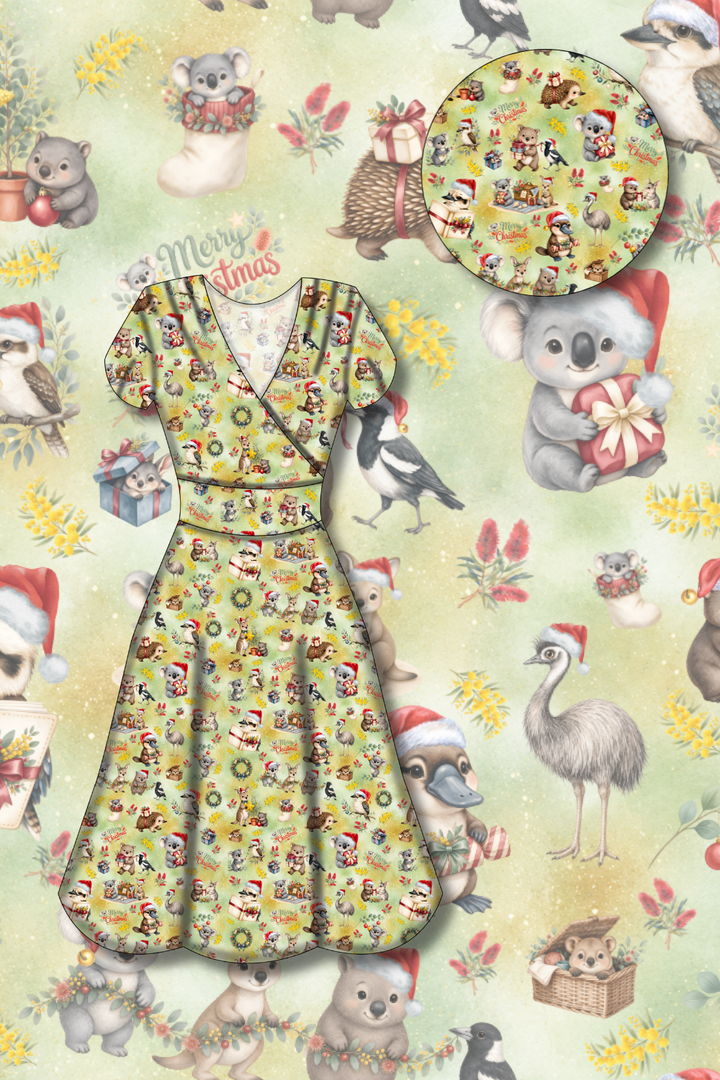 PREORDER - Mimi Swing Dress - Aussie Bush Buddies - Estimated dispatch date 29th of October