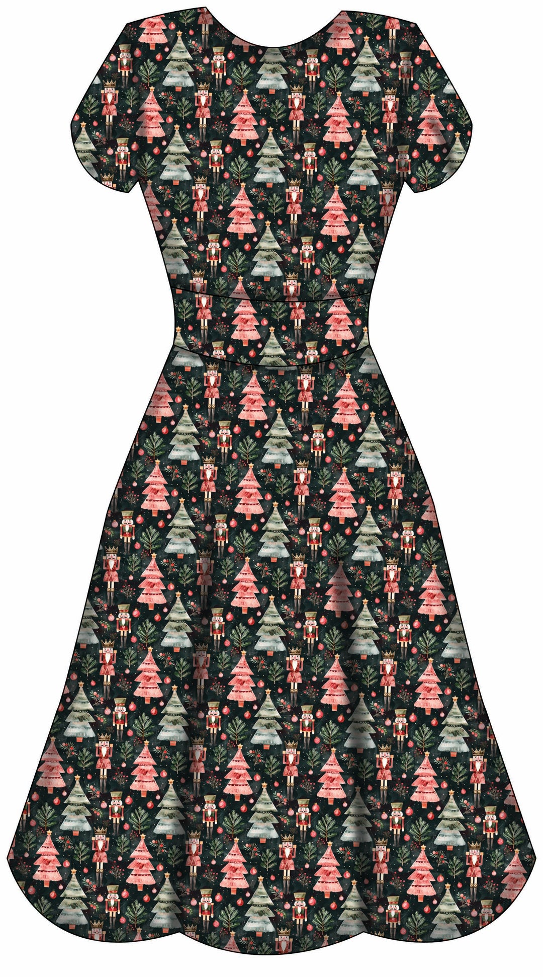 Mimi Swing Dress - Christmas Nutcracker - Preorder for dispatch 28th of October