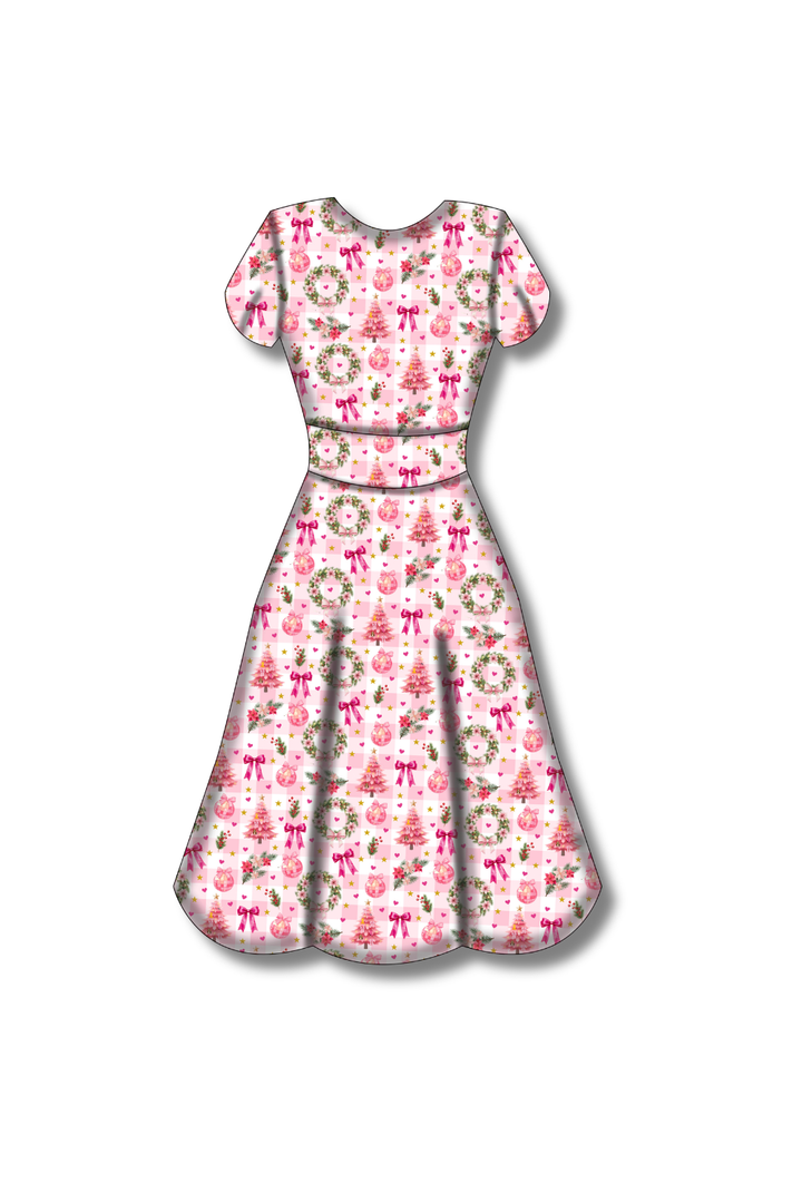 LIMITED EDITION - Mimi Swing Dress - A Love Daphne Pinkmas - Estimated dispatch date 29th of October