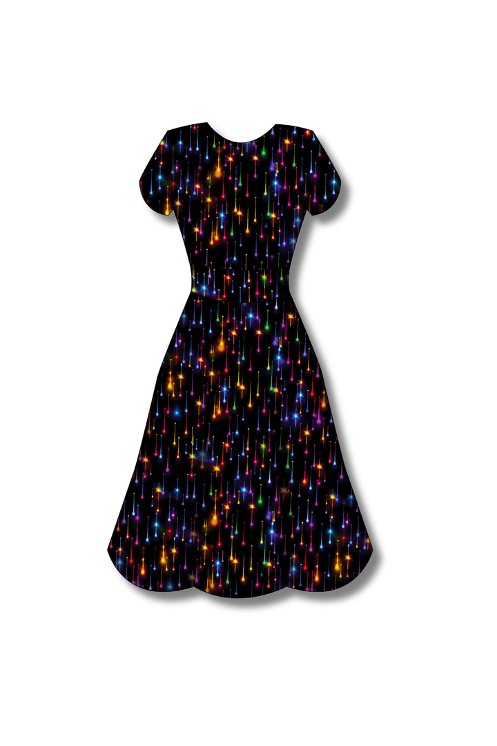 PREORDER - Mimi Swing Dress - Twinkle All the Way - Estimated dispatch date 29th of October