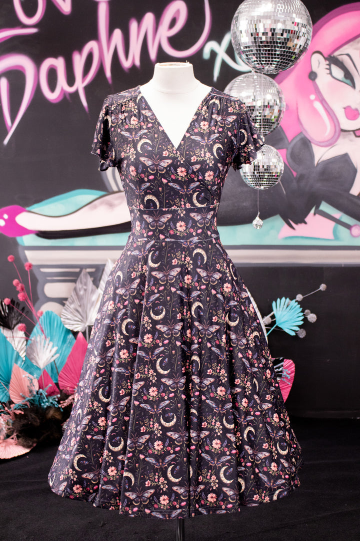 Mimi Swing Dress - Moonlight Bloom