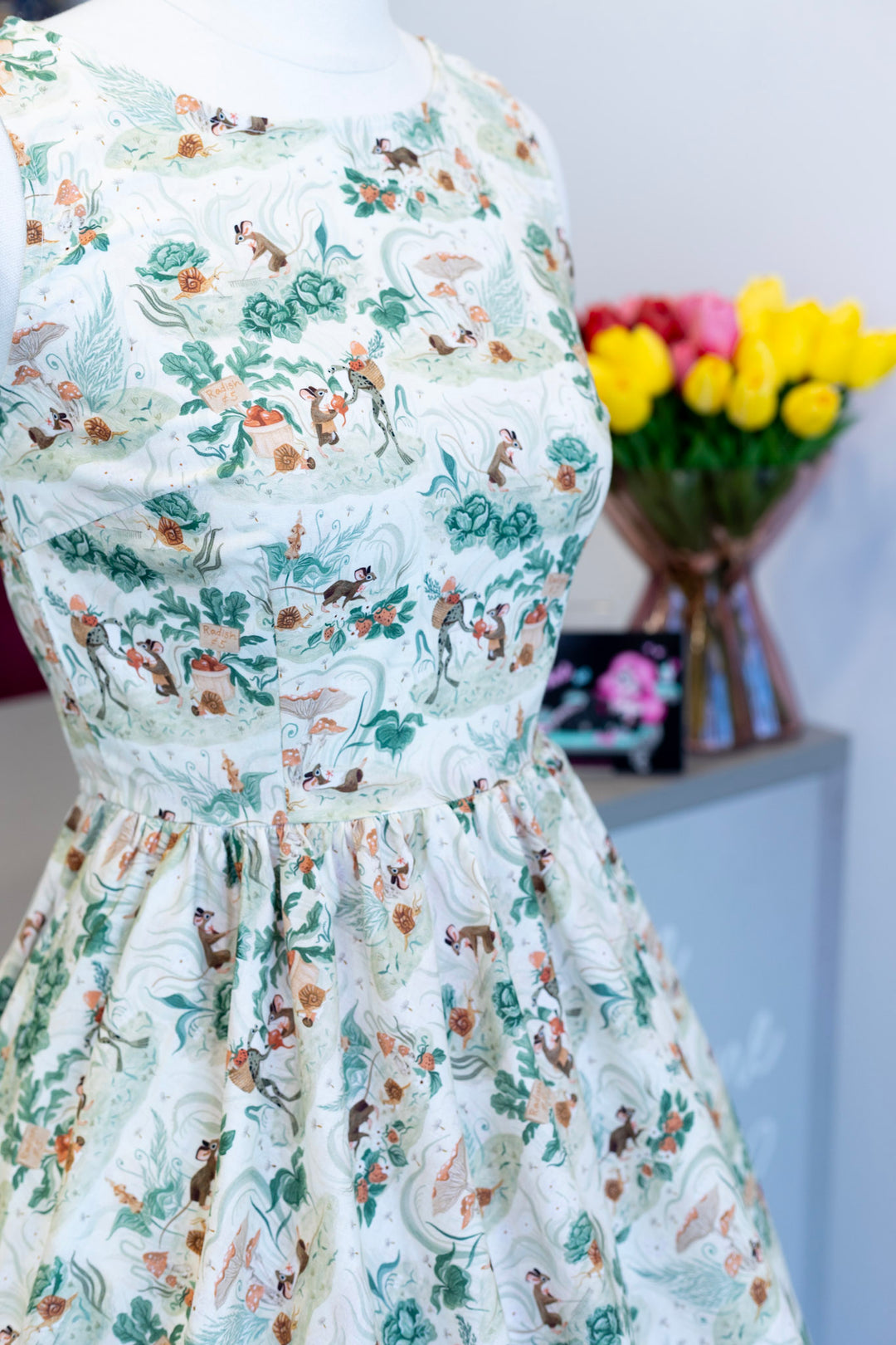 Mouse Vintage Dress