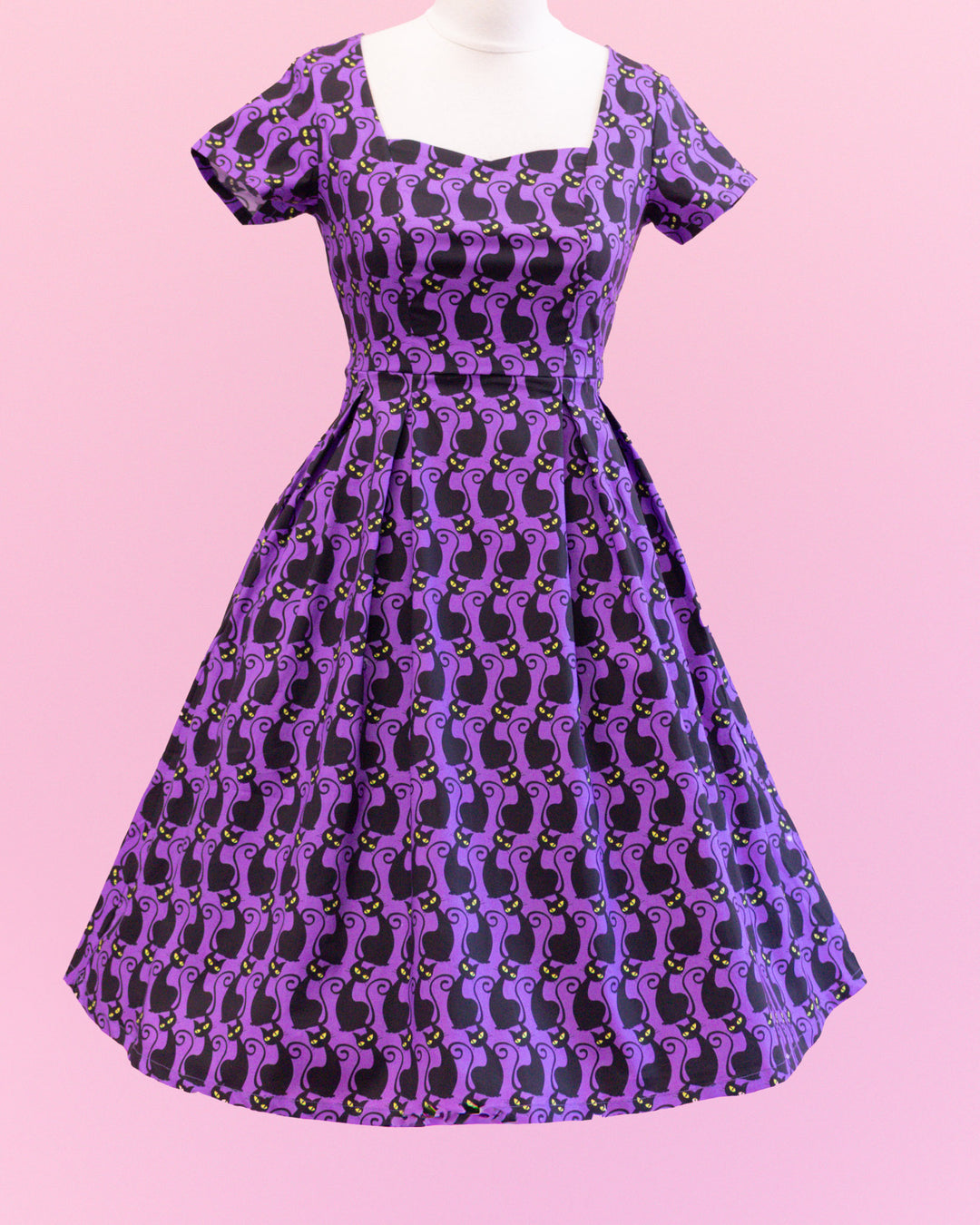 Pixie Sweetheart Dress - Mystic Meow