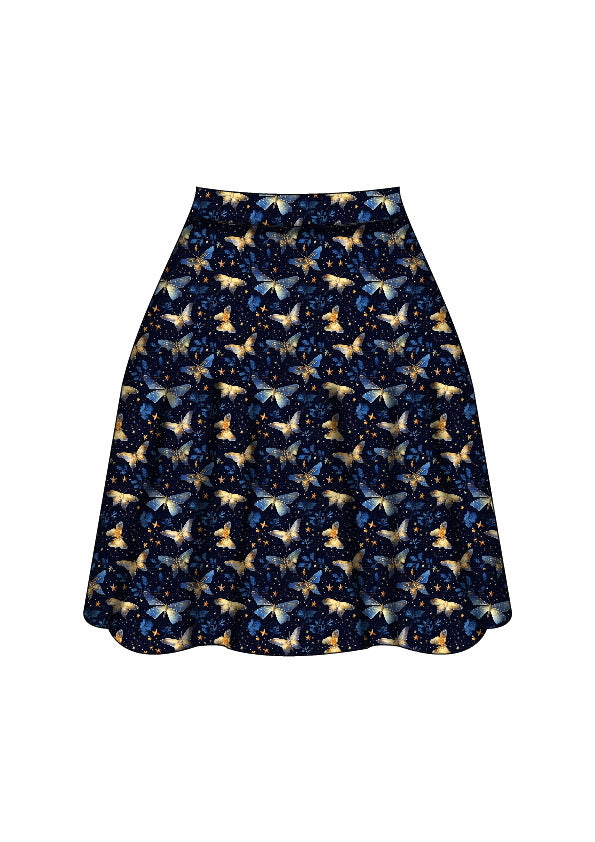 Nellie Skater Skirt - Twilight Flutter - Preorder for dispatch 9th September