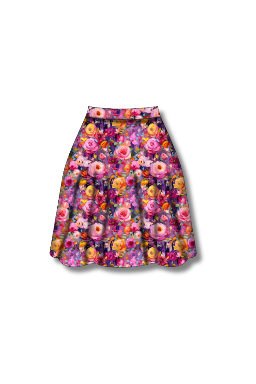 PREORDER  - Nellie Skater Skirt -  Painted in Bloom - Estimated dispatch date 27th of October