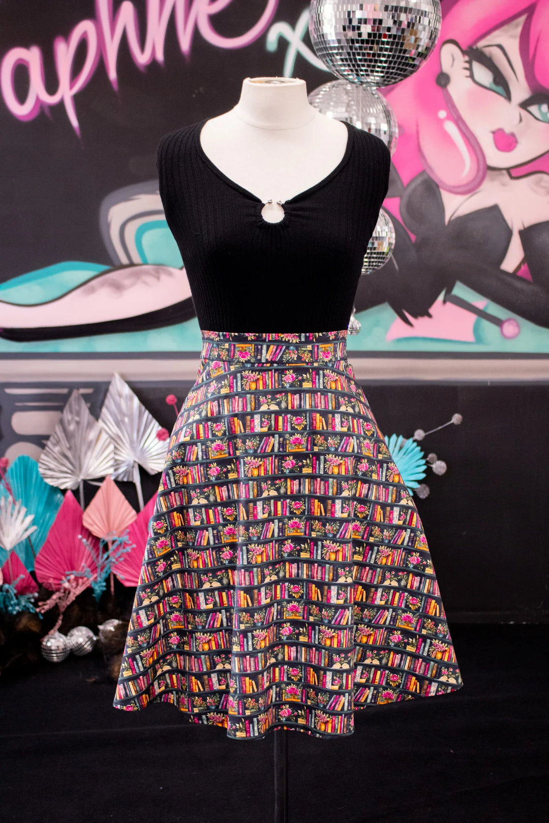 PREORDER  - Nellie Skater Skirt -  Gingerbread Cheer - Estimated dispatch date 5th of November