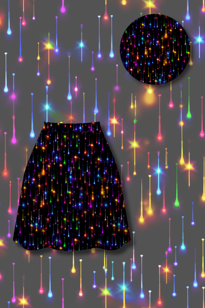 PREORDER  - Nellie Skater Skirt -  Twinkle All the Way - Estimated dispatch date 5th of November