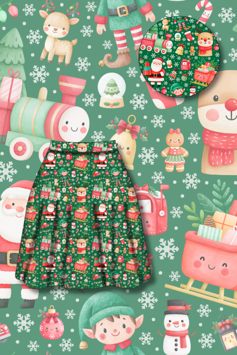 PREORDER  - Nellie Skater Skirt -  Workshop Wanders - Estimated dispatch date 5th of November