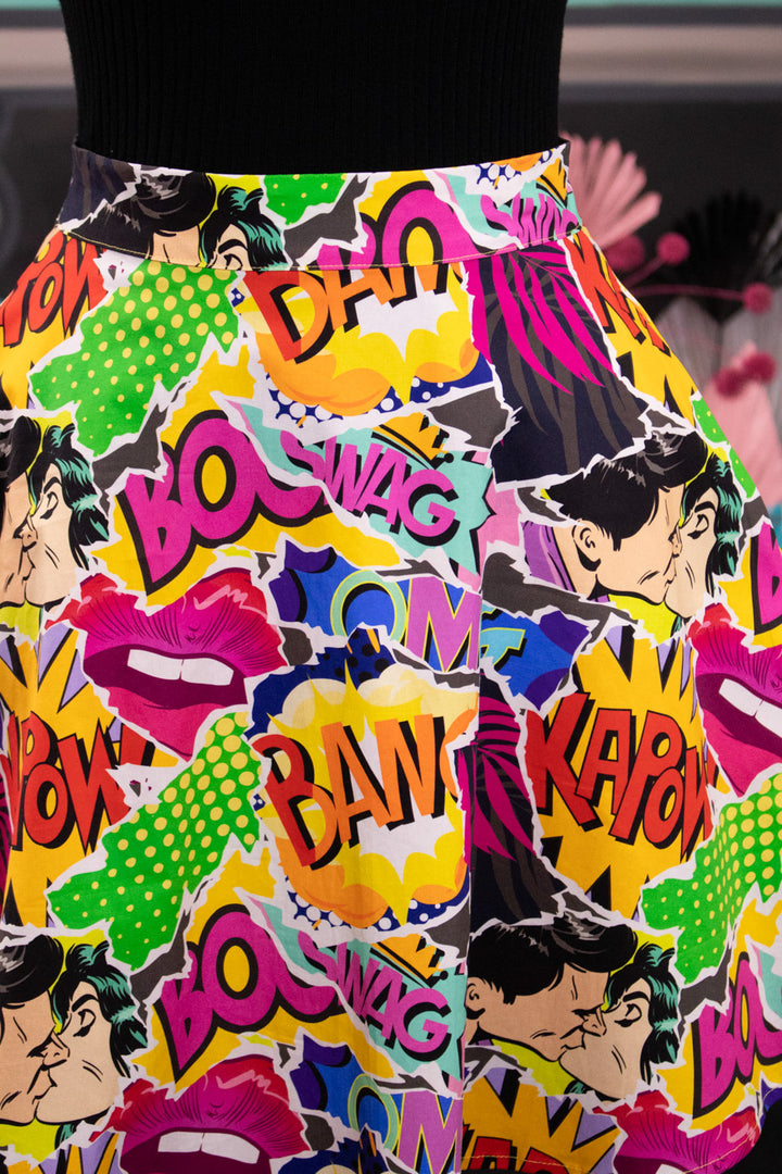 Nellie Skater Skirt - Comic