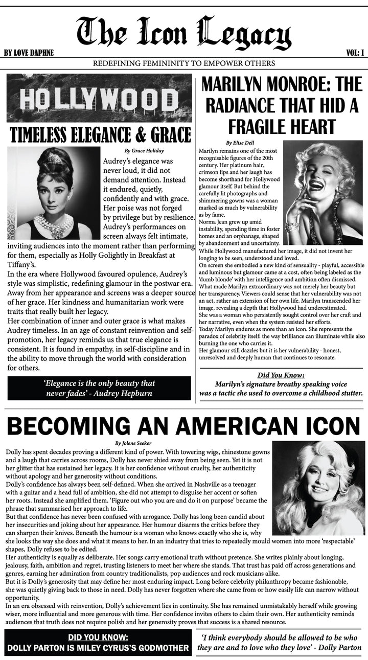 Peggy Swing Dress - Hollywood Icons Vol.1