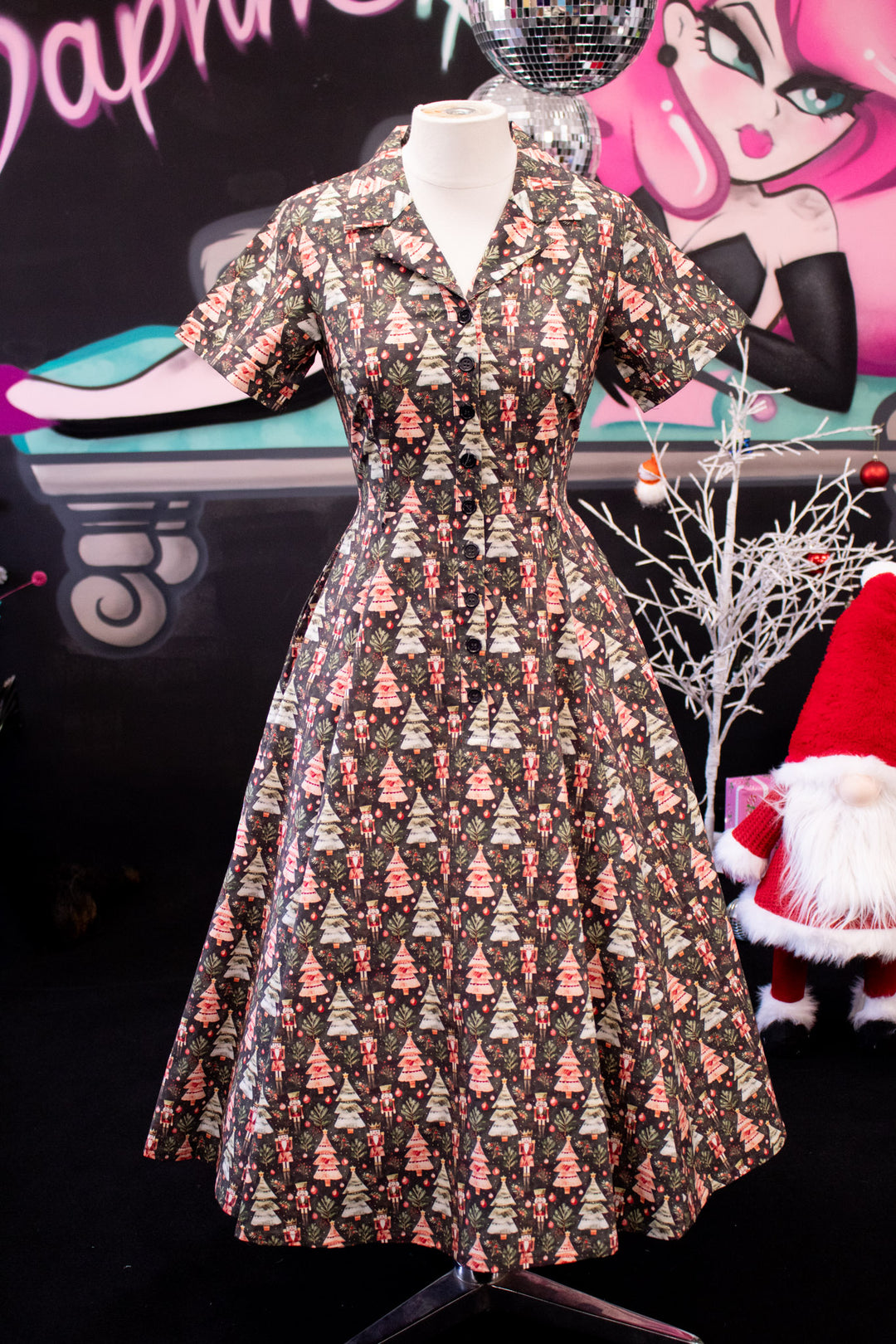 INSTOCK - Peggy Swing Dress - Christmas Nutcracker