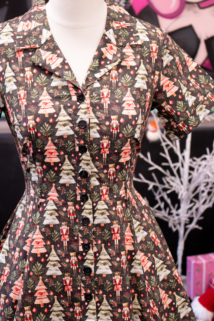 INSTOCK - Peggy Swing Dress - Christmas Nutcracker