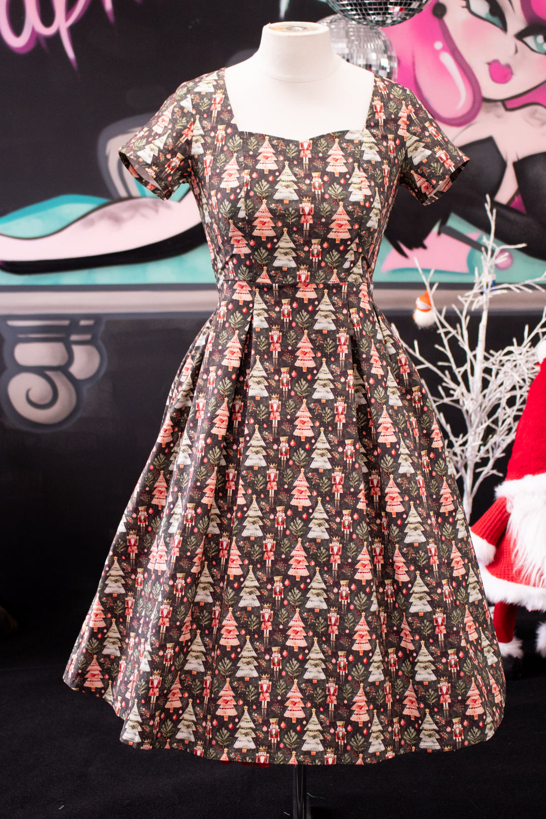 INSTOCK - Pixie Sweetheart Dress - Christmas Nutcracker