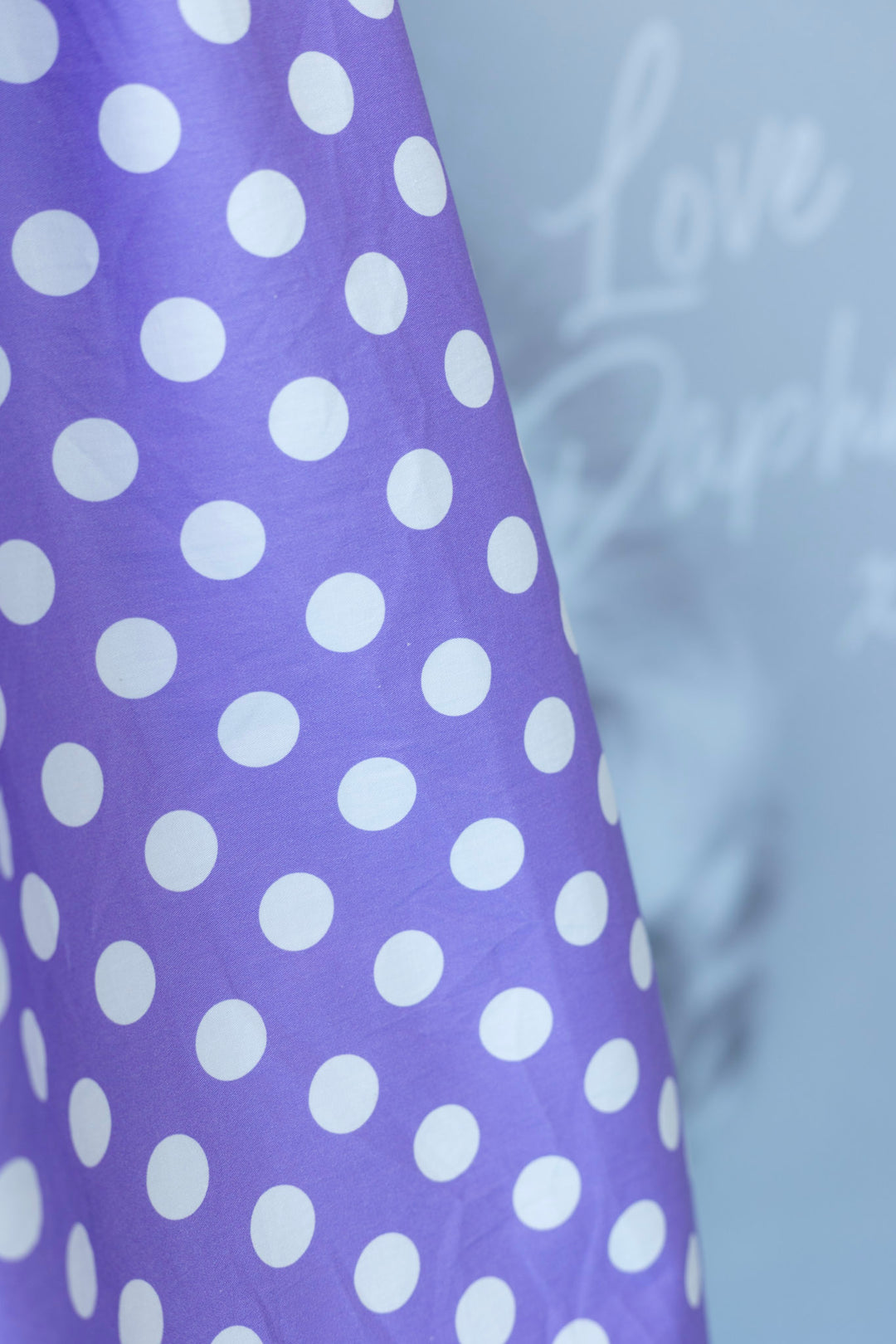 Ophelia Lilac Polka Dress
