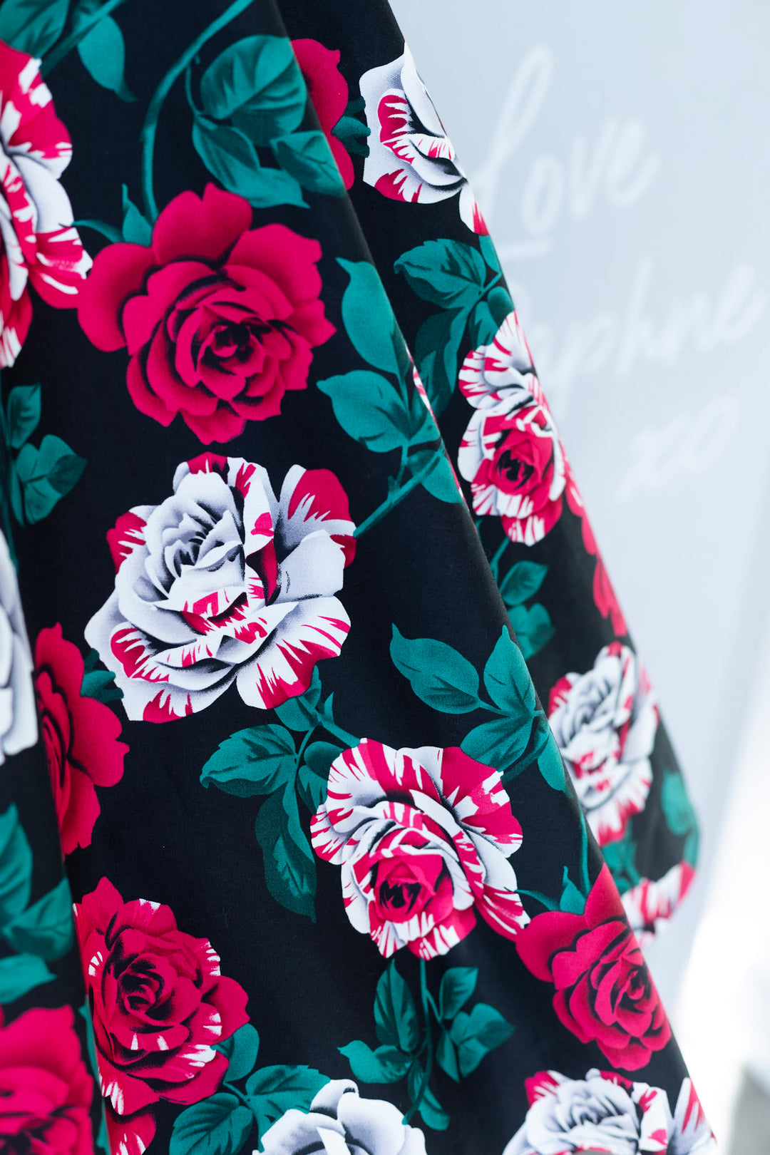 PREORDER - Paint Me Roses Dress - Estimated dispatch date 12th of August