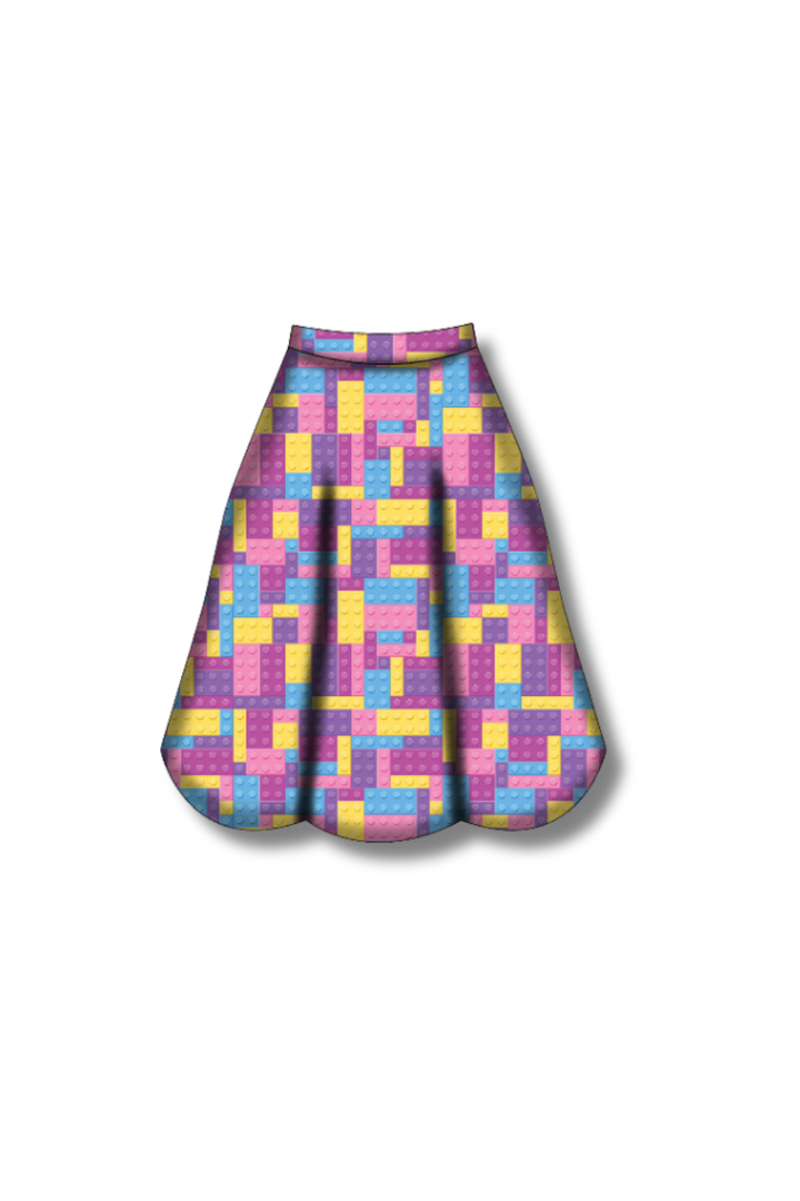 PREORDER  - Eden Skirt - Building Joy Pastel - Estimated dispatch date 7th of October