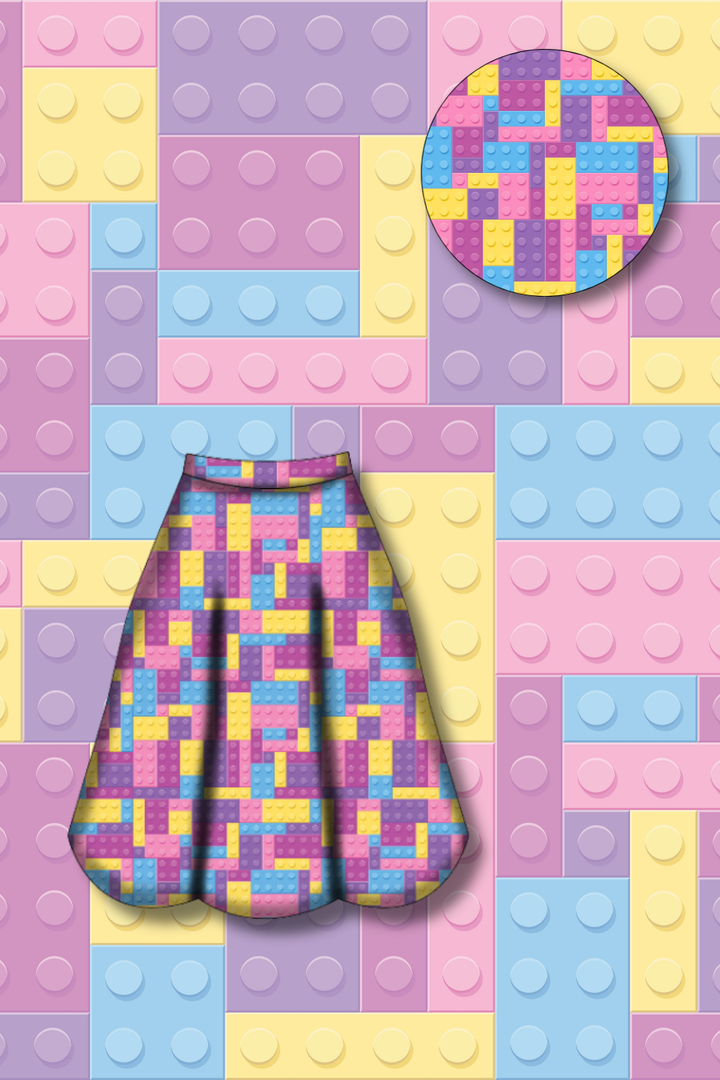 PREORDER  - Eden Skirt - Building Joy Pastel - Estimated dispatch date 7th of October