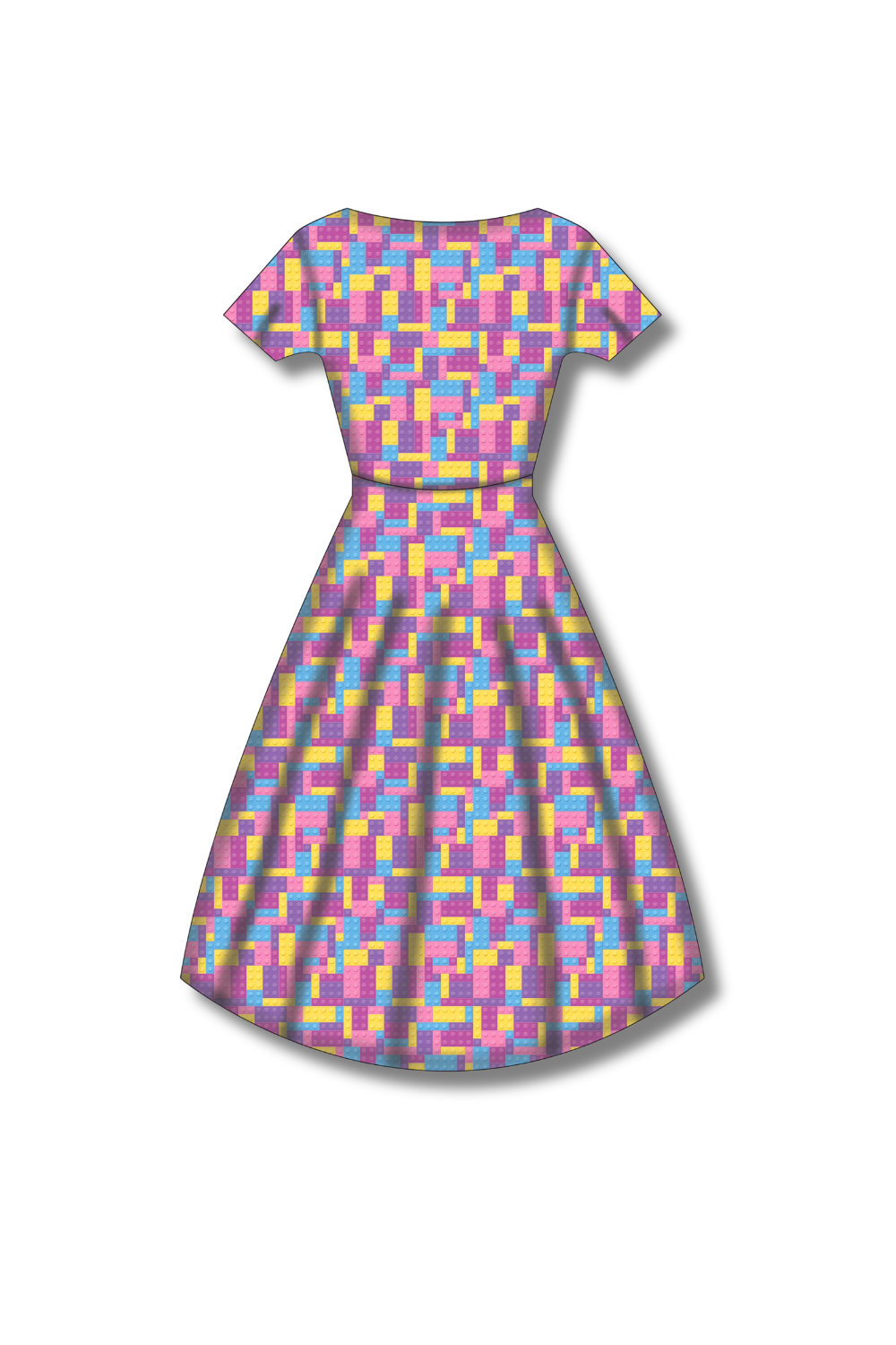 PREORDER - Pixie Sweetheart Dress - Building Joy Pastel - Estimated dispatch date 7th of October