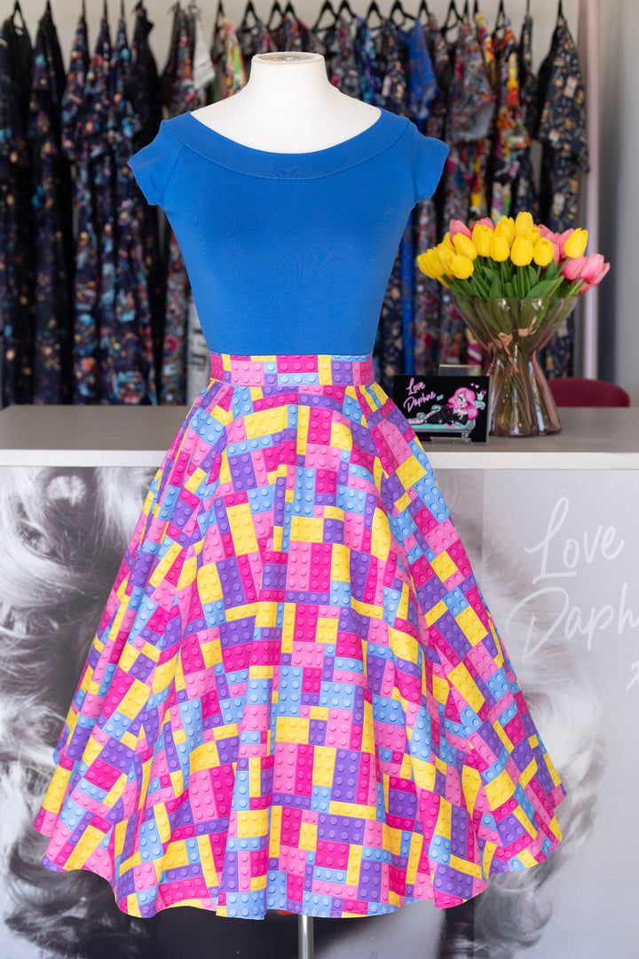 Iris Swing Skirt - Building Joy Pastel