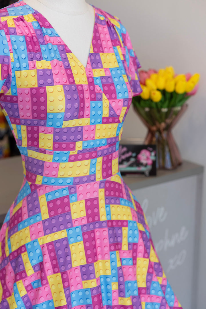 Maeve Swing Dress - Building Joy Pastel