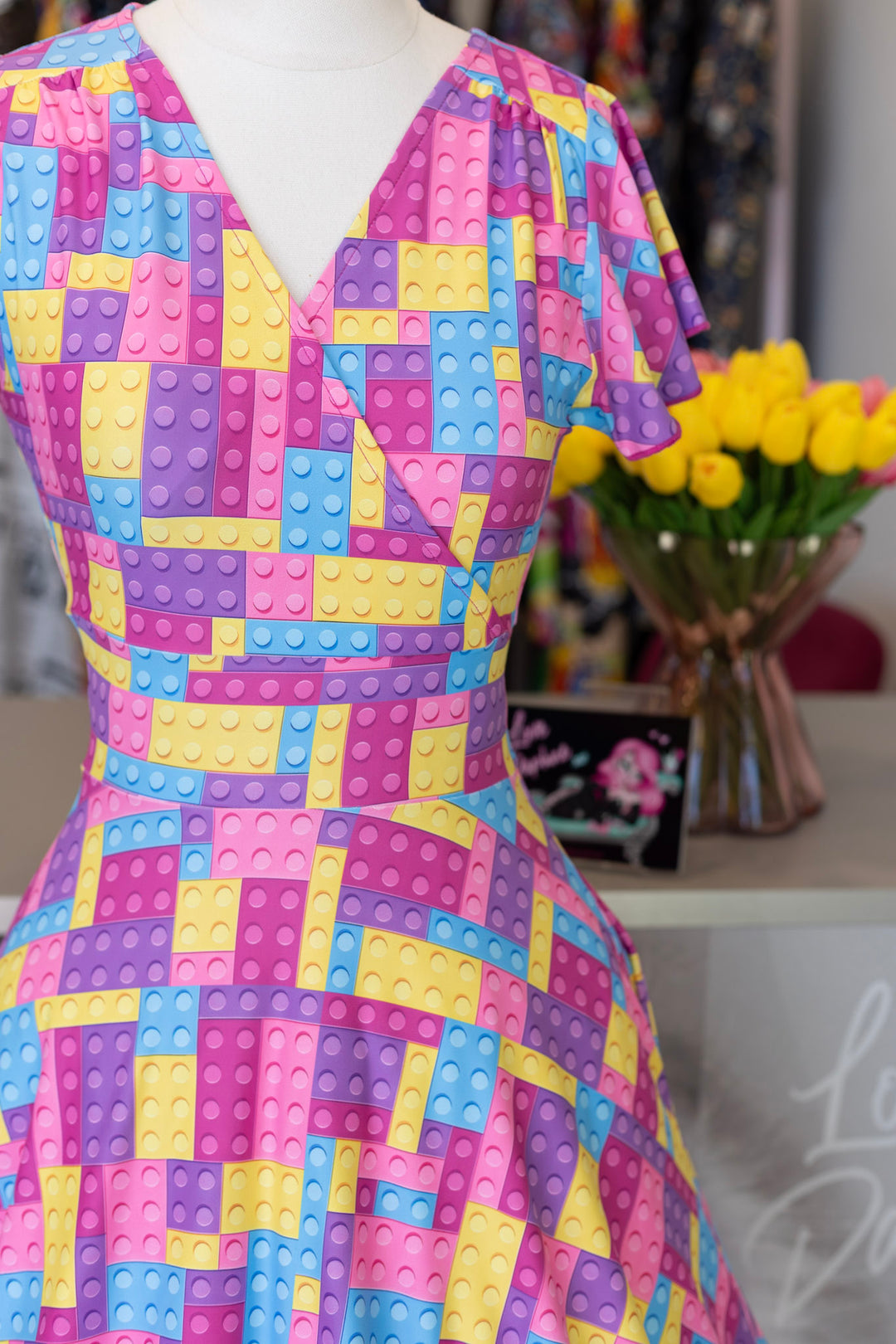 Maeve Swing Dress - Building Joy Pastel