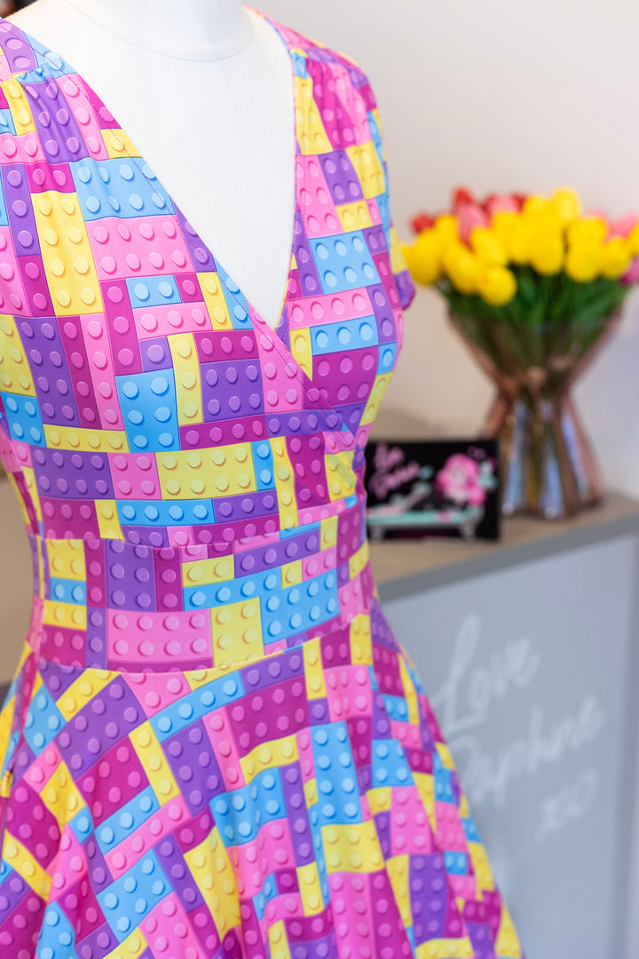 Mimi Swing Dress - Building Joy Pastel