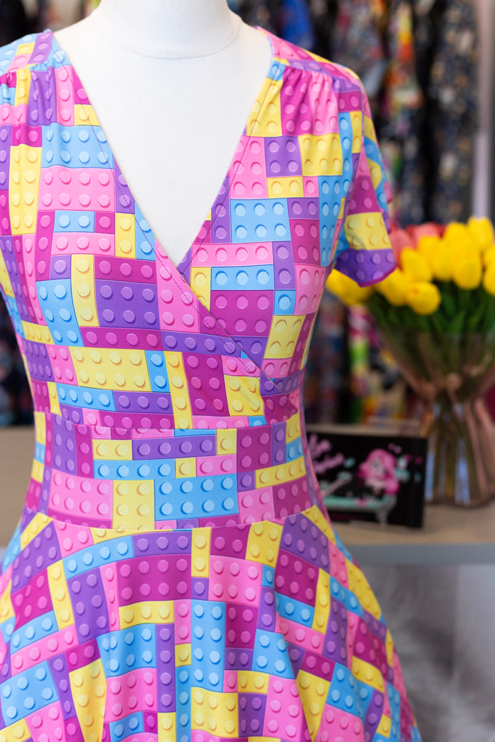Mimi Swing Dress - Building Joy Pastel