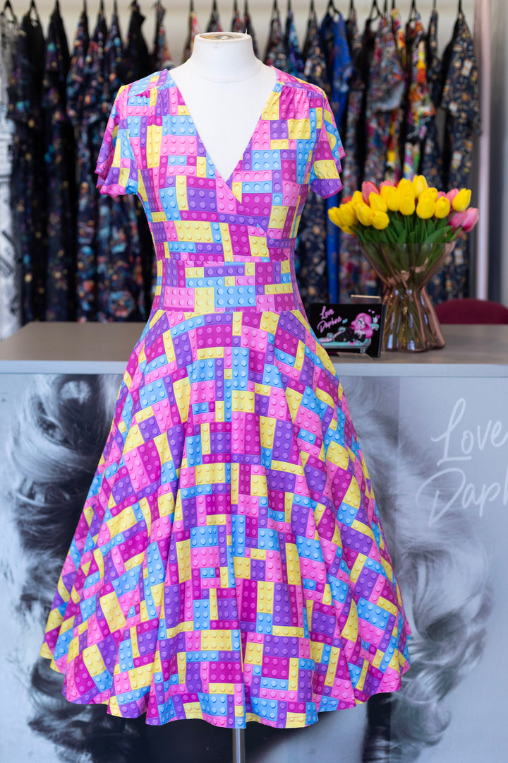 Mimi Swing Dress - Building Joy Pastel