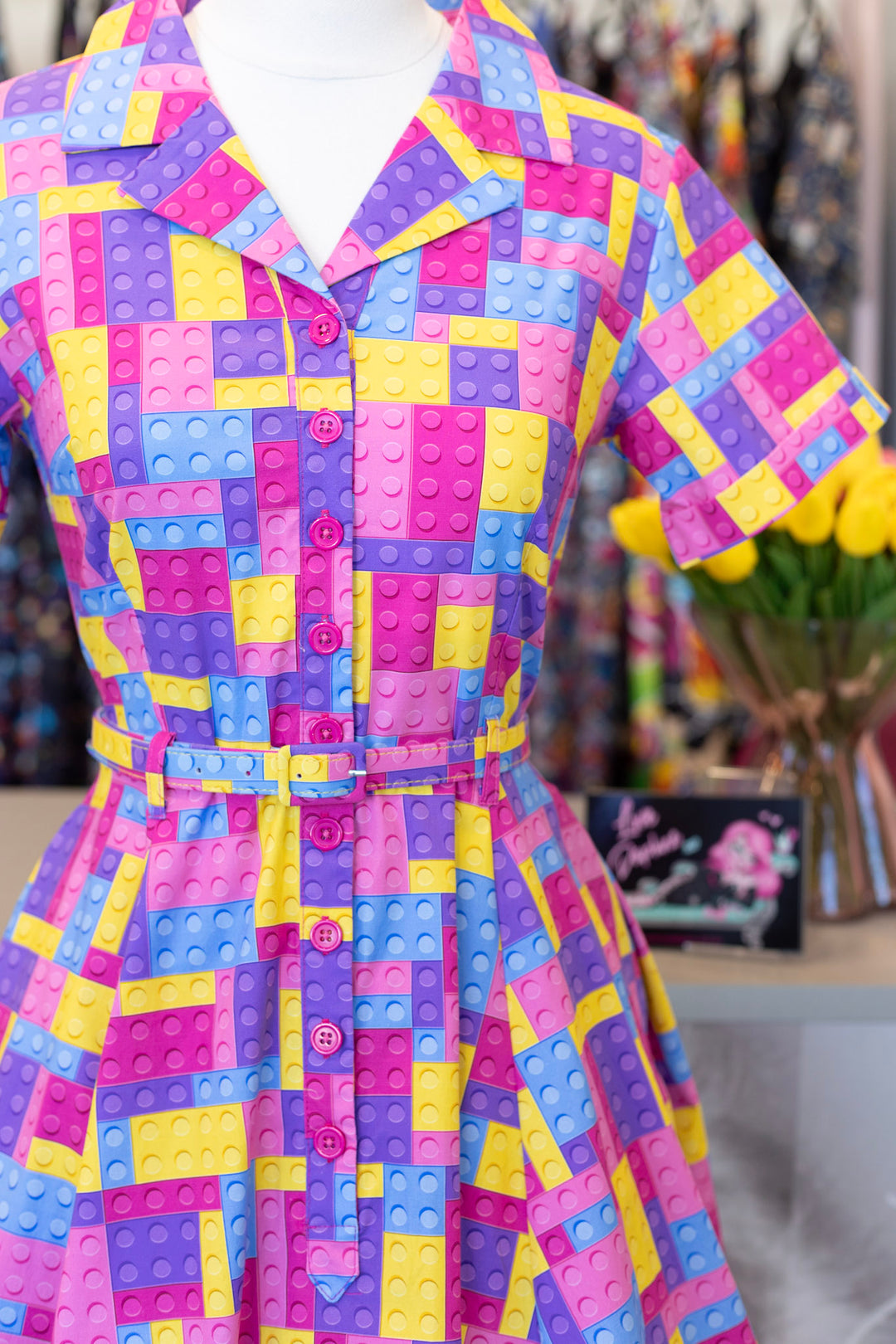 Peggy Swing Dress - Building Joy Pastel