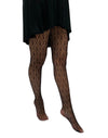 Peacock Feather Net Tights