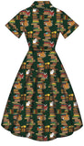 Peggy Swing Dress in Forest Fiction - Preorder for dispatch 27th March