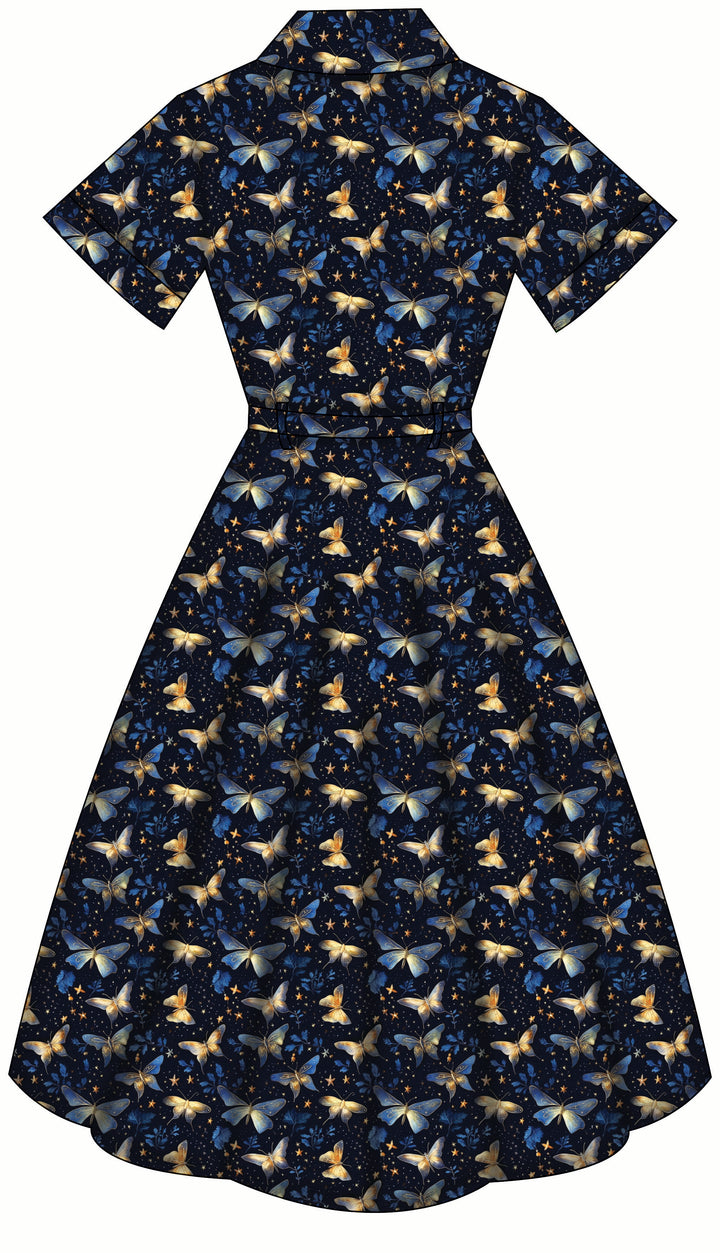 Peggy Swing Dress - Twilight Flutter - Preorder for dispatch 9th September