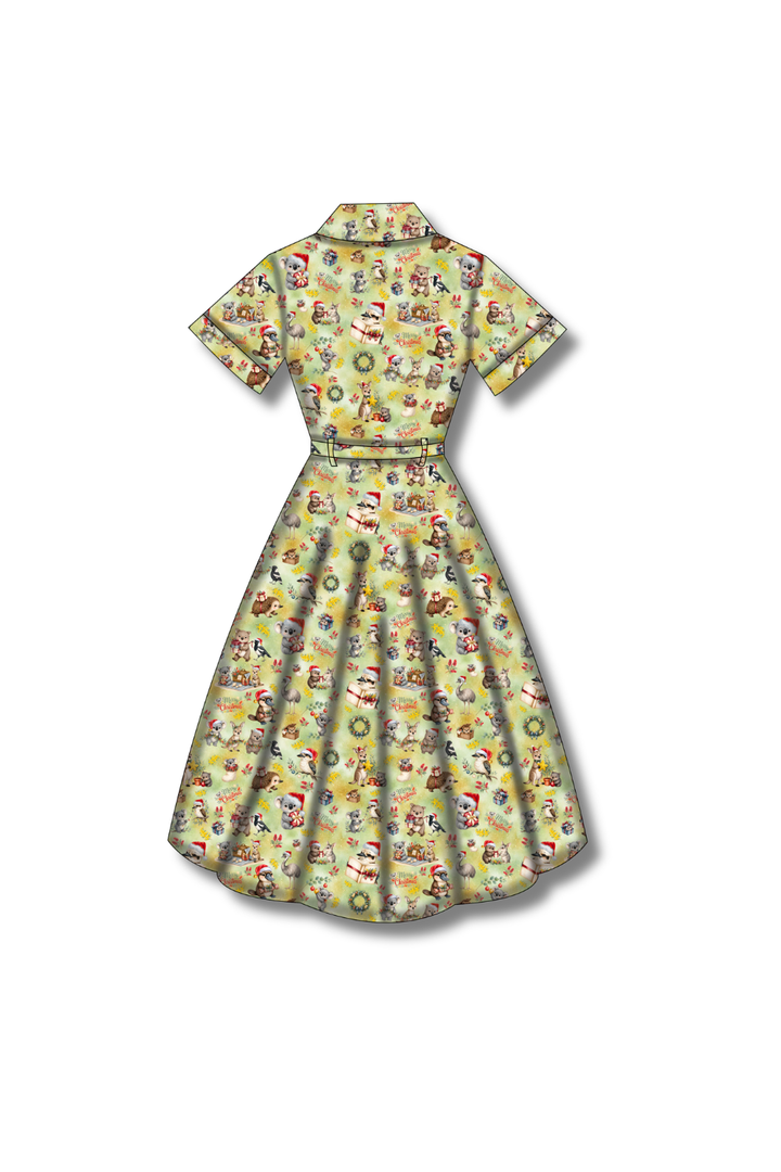 PREORDER - Peggy Swing Dress - Aussie Bush Buddies - Estimated dispatch date 5th of November