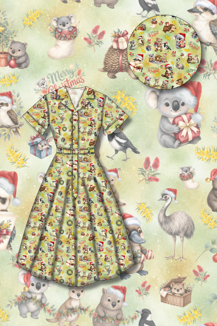 PREORDER - Peggy Swing Dress - Aussie Bush Buddies - Estimated dispatch date 5th of November