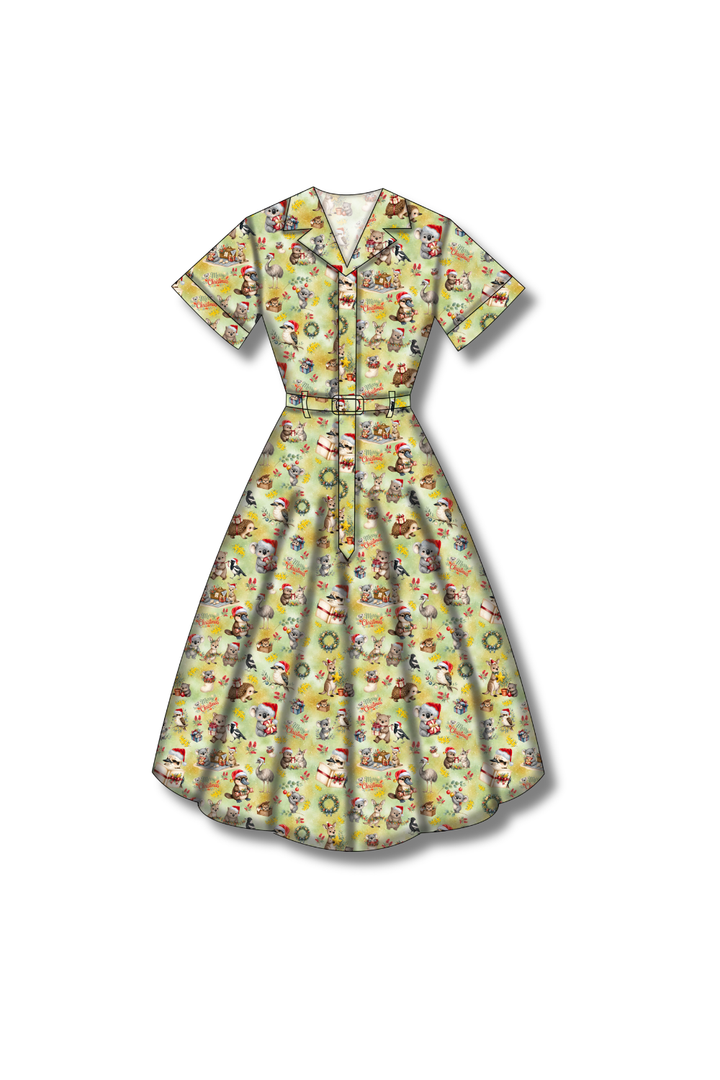 PREORDER - Peggy Swing Dress - Aussie Bush Buddies - Estimated dispatch date 5th of November