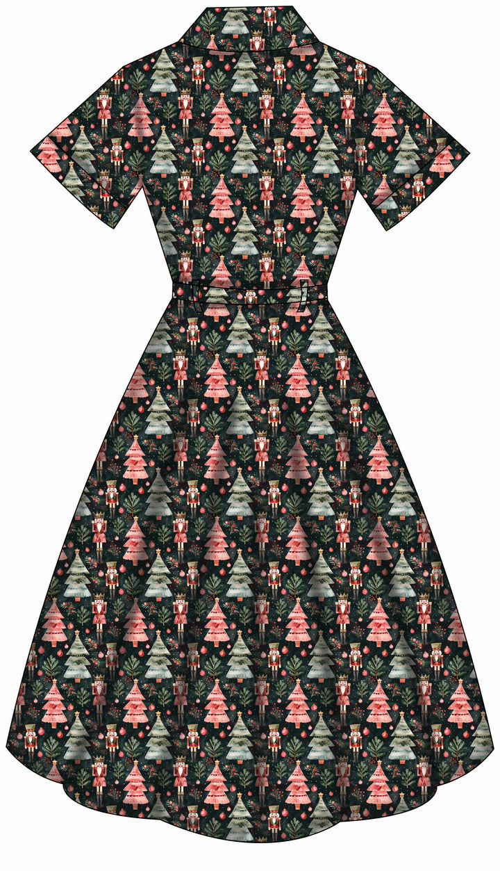 Peggy Swing Dress - Christmas Nutcracker - Preorder for dispatch 28th of October