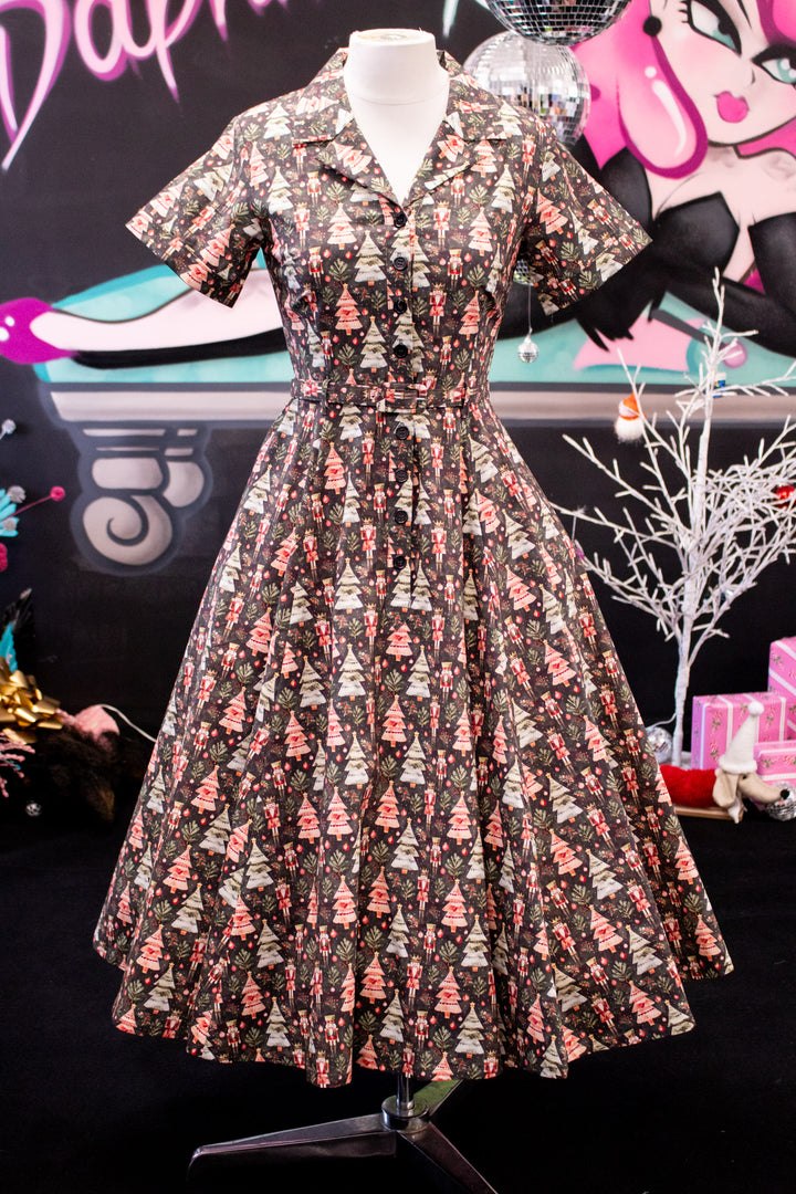 PREORDER - Peggy Swing Dress - Christmas Nutcracker - Estimate dispatch 17th of December