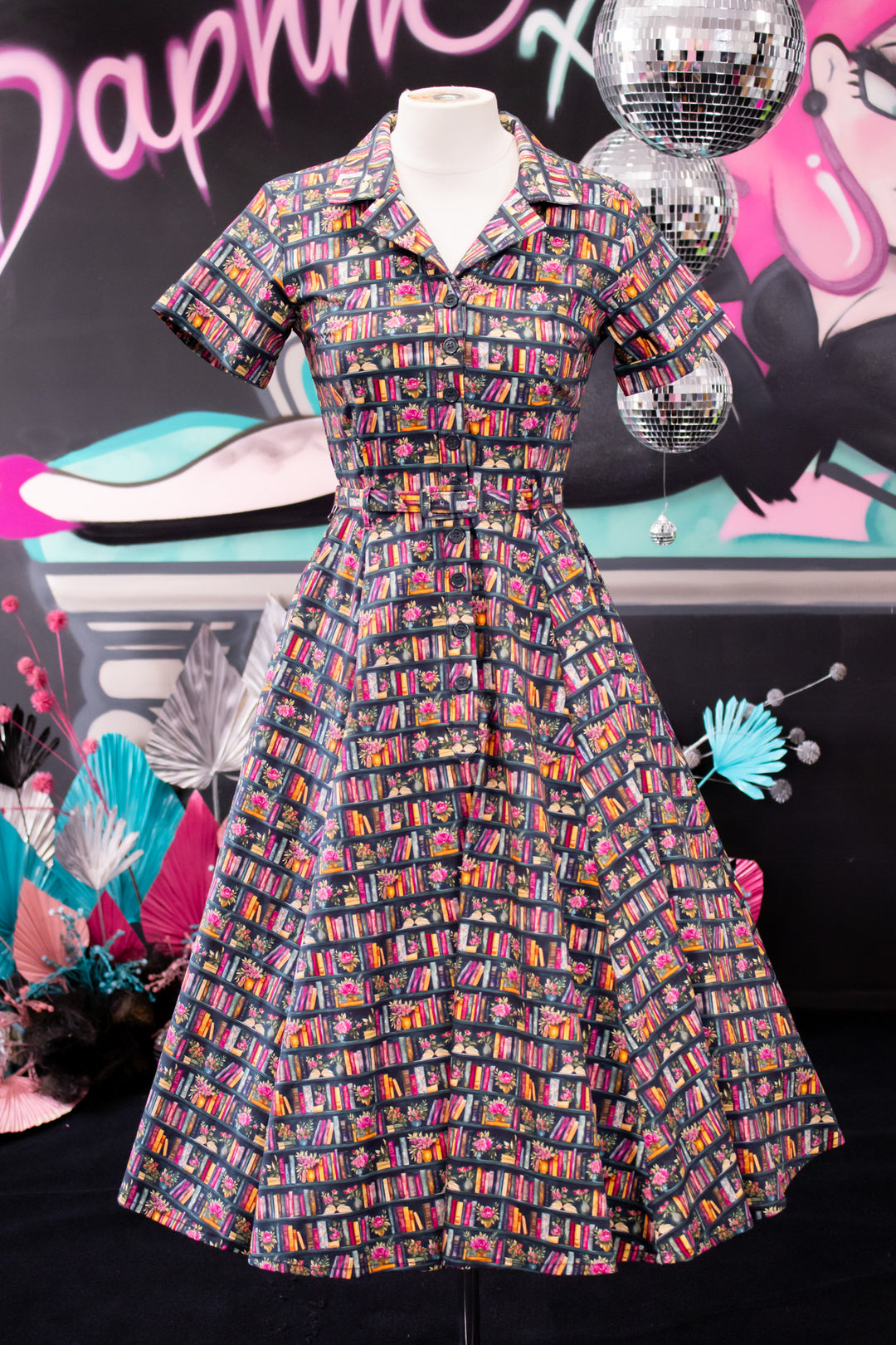Peggy Swing Dress in A Sweet Read
