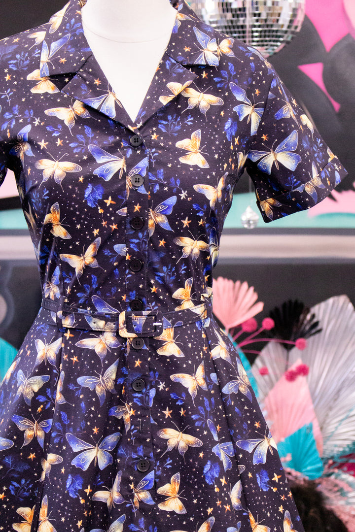 Peggy Swing Dress - Twilight Flutter