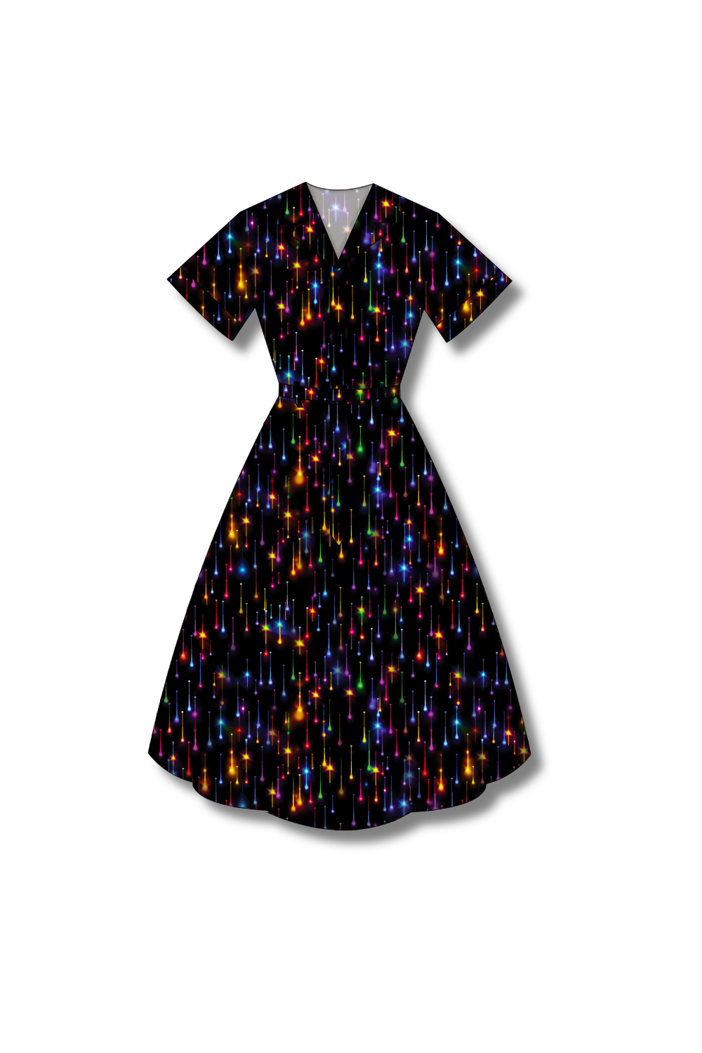 PREORDER - Peggy Swing Dress - Twinkle All the Way - Estimated dispatch date 5th of November