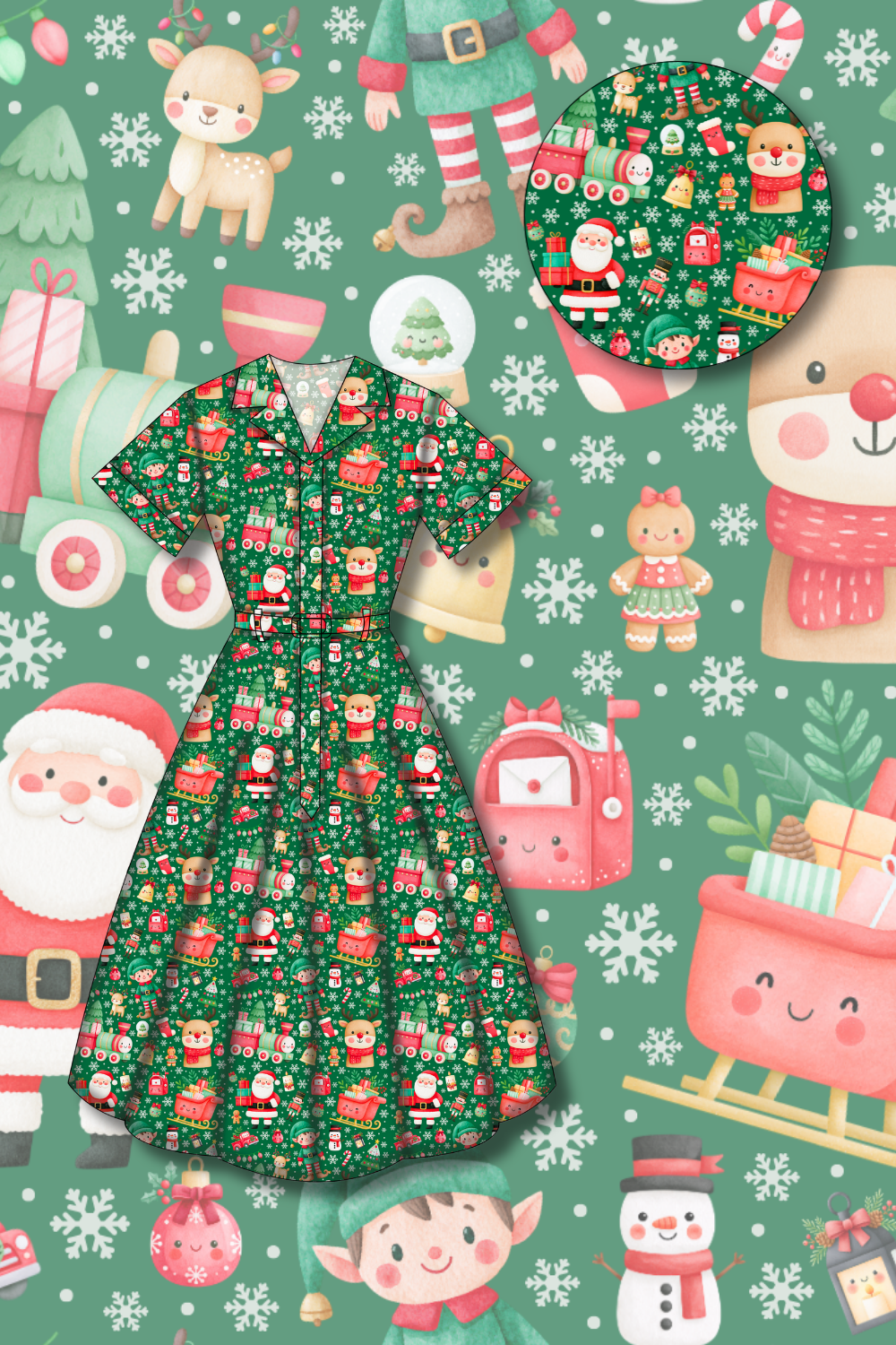 PREORDER - Peggy Swing Dress - Workshop Wonders - Estimated dispatch date 5th of November