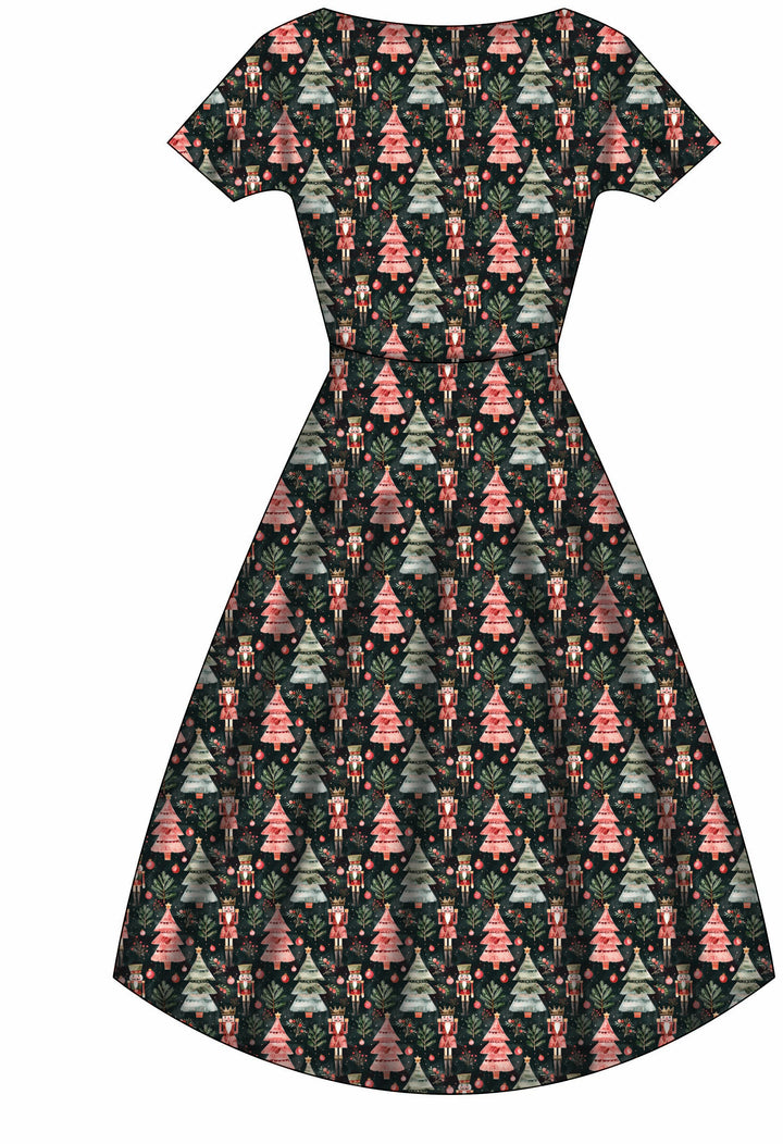 Pixie Sweetheart Dress - Christmas Nutcracker - Preorder for dispatch 28th of October