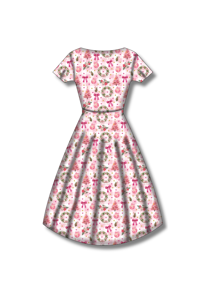LIMITED EDITION - Pixie Swing Dress - A Love Daphne Pinkmas - Estimated dispatch date 5th of November