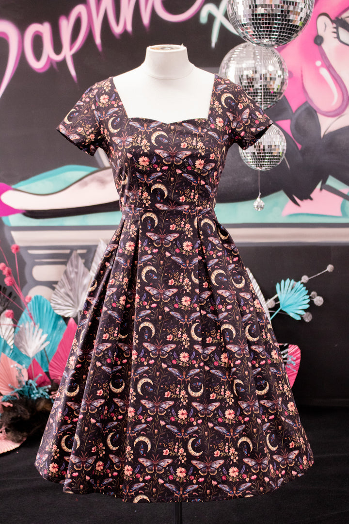 Pixie Sweetheart Dress - Moonlight Bloom