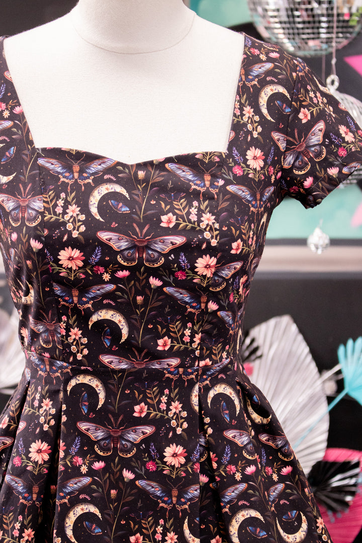 Pixie Sweetheart Dress - Moonlight Bloom