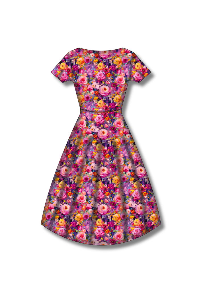 PREORDER - Pixie Sweetheart Dress - Painted in Bloom - Estimated dispatch date 27th of October