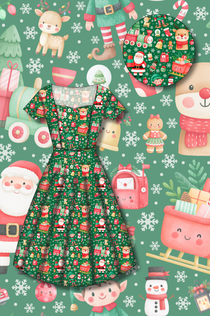 PREORDER - Pixie Swing Dress - Workshop Wonders - Estimated dispatch date 5th of November